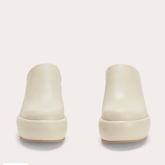 NEW Everlane Cream Parchment The Puffa Platform Clog in Size 6‎ - Picture 4 of 16
